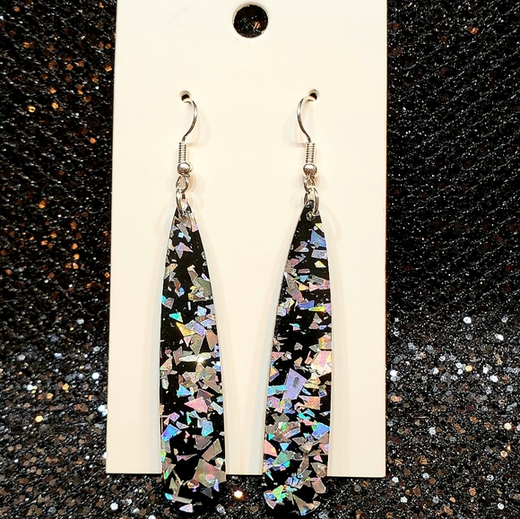 Acrylic Earrings - Picture 1 of 2